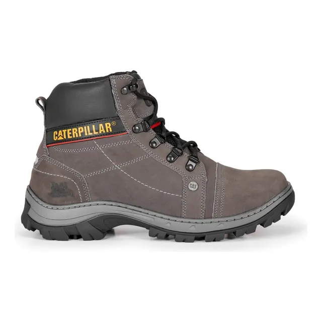 Bota Caterpillar Adventure Couro Impermeável Antiderrapante