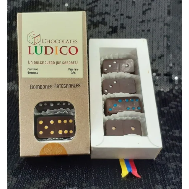 Bombones De Chocolate Oscuro 70% Cacao