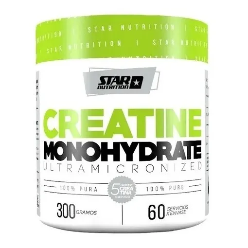 Star Nutrition Creatina Monohydrate Polvo 300g 100% Pura