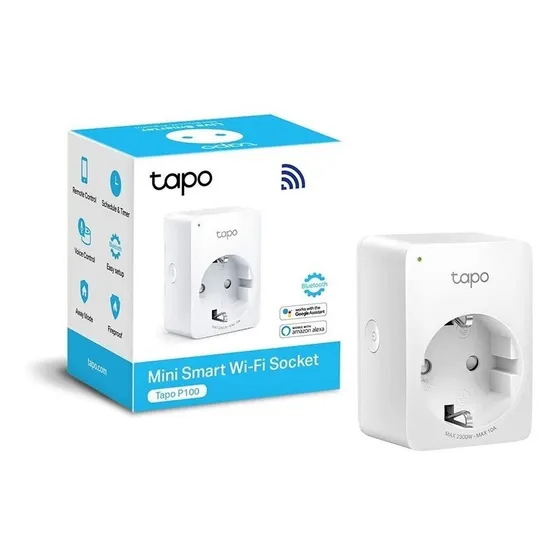 Enchufe Inteligente Tp-link Tapo P100 Wifi 2.4 Ghz