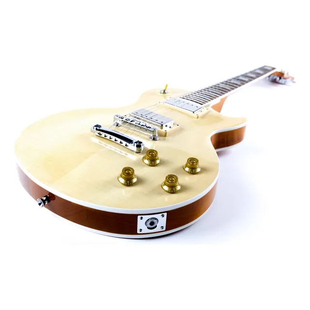 Guitarra Electrica Lespaul Natural String Les Paul