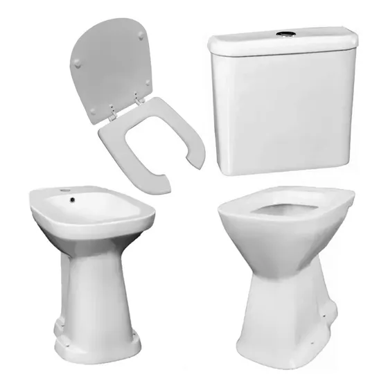 Baño Discapacitados Inodoro Tapa Bidet 1 Agujero Cordenons