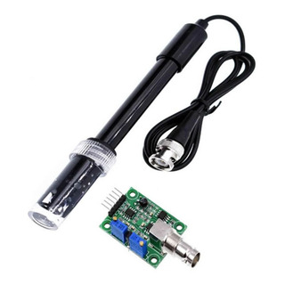 Ph0-14 Valor Detectar Módulo Sensor+sonda De Eletrodo Ph Bnc Ph0-14 Valor Detectar Módulo Sensor+sonda De Eletrodo Ph Bnc