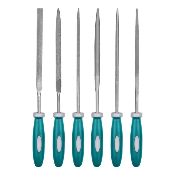 Limas Troyanas 6pzs 5,5'' N/ergonomico Total