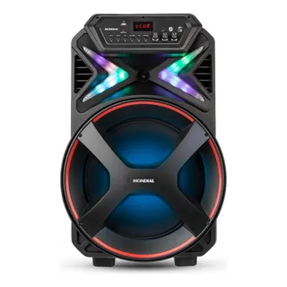 Caixa Amplificada Connect Lights Plus Cm-700 Mondial Cor Preto Caixa Amplificada Connect Lights Plus Cm-700 Mondial Cor Preto