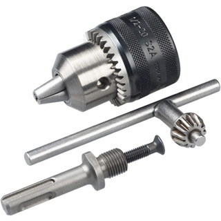 Adaptador Con Broquero Para Rotomartillos Y Taladros Sds Plus Apriete Con Llave Convertidor Adaptador Con Broquero Para Rotomartillos Y Taladros Sds Plus Apriete Con Llave Convertidor