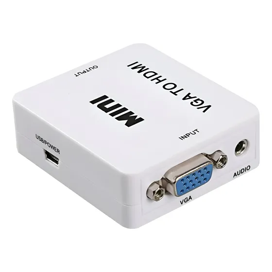 Adaptador Convertidor De Video Vga In Hdmi Out Hdv-552