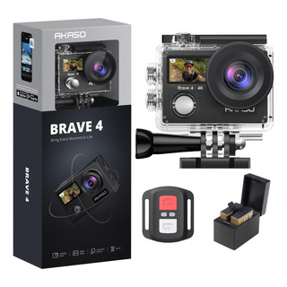Cámara De Acción Akaso Brave 4 4k 20mpcon Wifi, Sensor Sony Cámara De Acción Akaso Brave 4 4k 20mpcon Wifi, Sensor Sony
