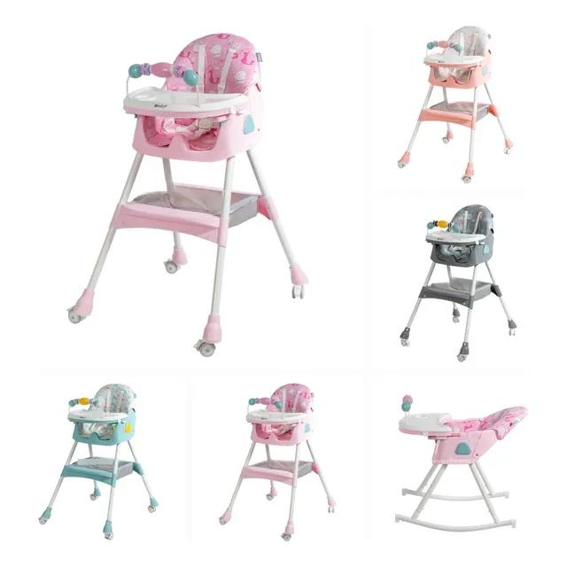 Silla De Comer Bebe Fija De Lujo Ebaby Dali Premiun