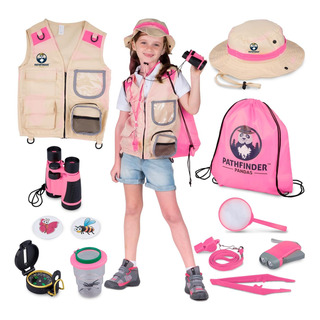 Kit Explorer Para Ninos Con Chaleco Y Sombrero De Safari ... Kit Explorer Para Ninos Con Chaleco Y Sombrero De Safari ...
