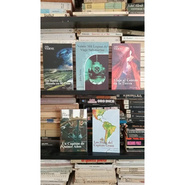 Lote X 4 Libros: Julio Verne (ver Descripcion) - Ed Gradifco