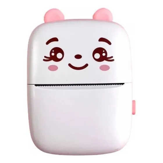 Mini Impresora Termica Portatil Panda Bluetooth +rollo Papel