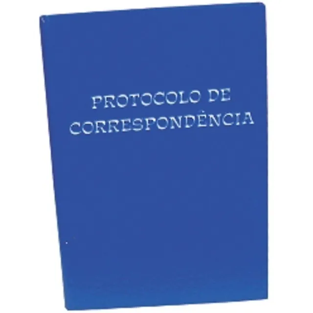 Livro Protocolo De Correspondência 100 Folhas 1/4 Brochura