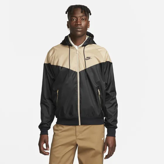 Campera Para Hombre Nike Sportswear Windrunner Negro