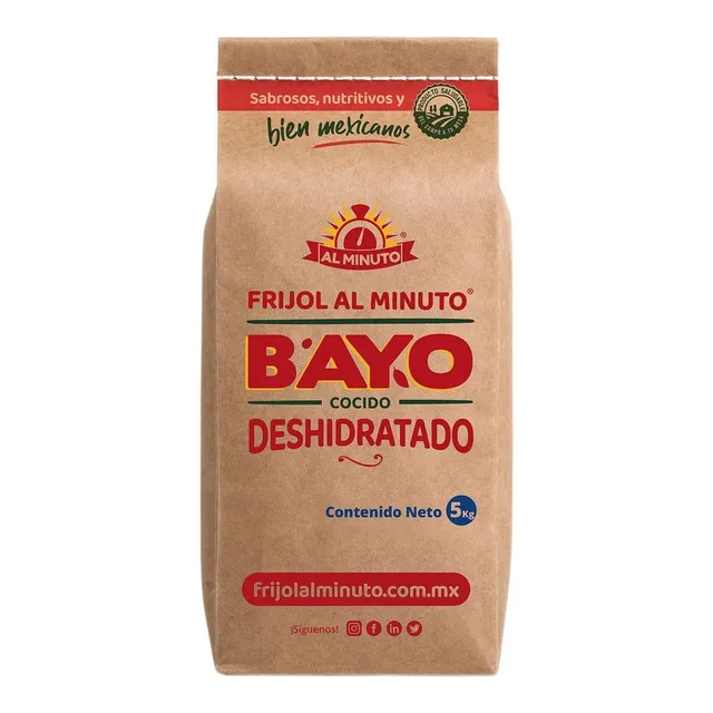 Frijol Bayo Deshidratado Al Minuto 20kg Rinde Más De 60kg