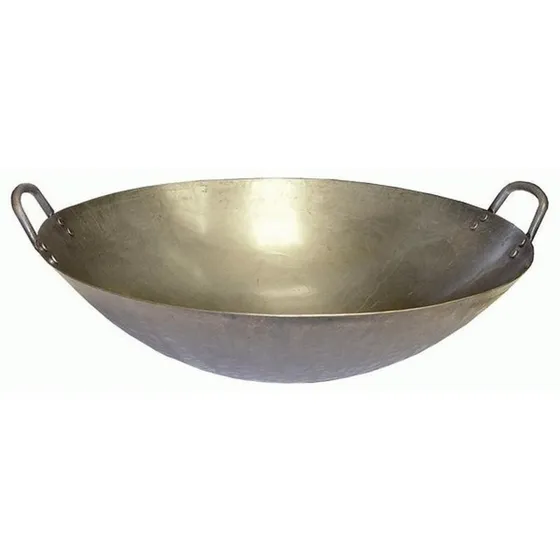 Wok Disco Sarten Asador Acero 50cm Azas Gfix // Ferrenet