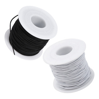 2 Rollos De Cordones Para Collares, Bricolaje, Cuerdas Elást 2 Rollos De Cordones Para Collares, Bricolaje, Cuerdas Elást