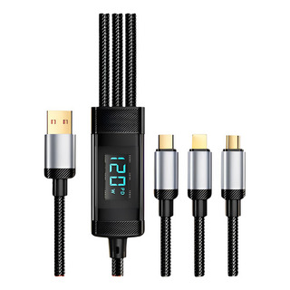 Cabo Carregamento Tela Digital Kaidi Turbo Pd6a 3em1 Kd-103 Cabo Carregamento Tela Digital Kaidi Turbo Pd6a 3em1 Kd-103