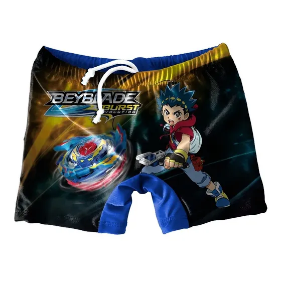 Boxer Bañador Natacion Niño Beyblade Burst