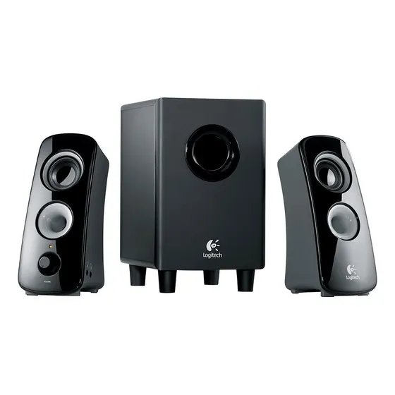 Sistema De Altavoces Logitech Z323 Cornetas Para Computadora