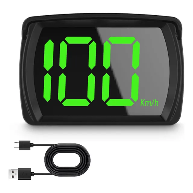 . Velocímetro Gps Digital Via Satélite Hud Head Up Display