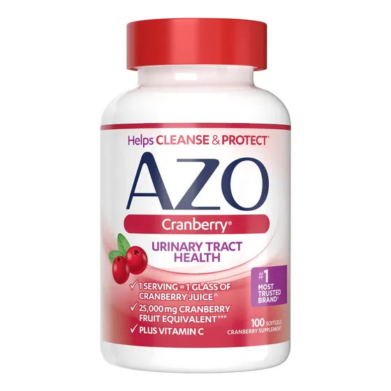 Suplemento Azo Cranberry Urinary Tract Health 100 Cápsulas B