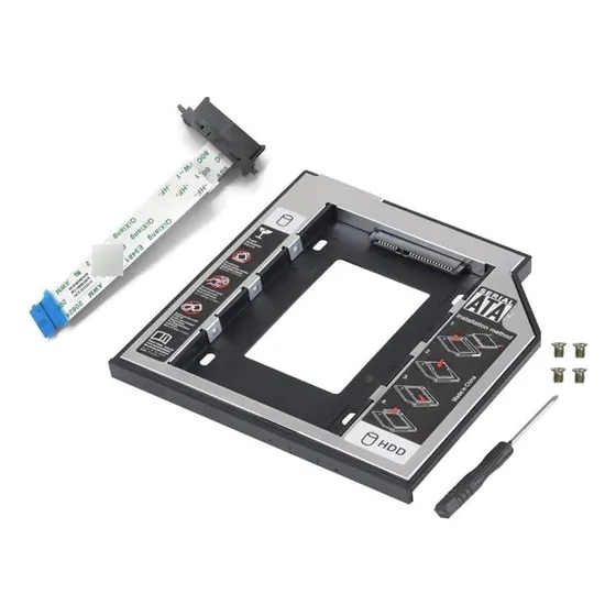 Cabo Odd Sata Dvd Dell 3576 3567 5558 5566 + Adaptador Caddy
