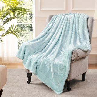 Manta De Pelo Sintetico Super Suave De Doble Cara127x177.8cm Manta De Pelo Sintetico Super Suave De Doble Cara127x177.8cm