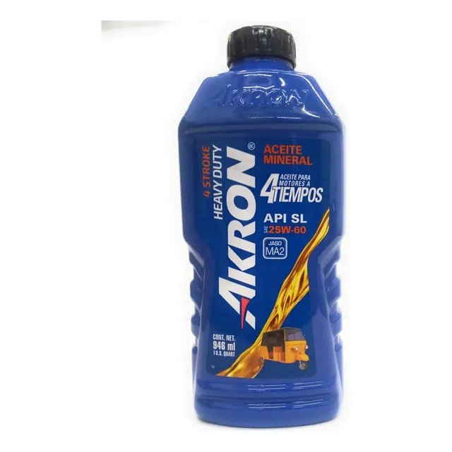 Aceite Akron 25w60 4t Mineral 1lt