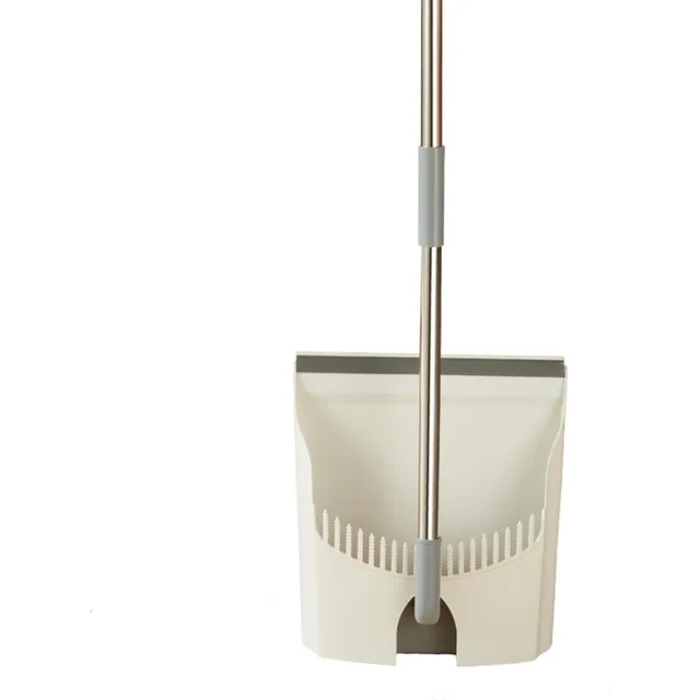 Recogedor Plegable Resistente Grande Con Cabo Metálico