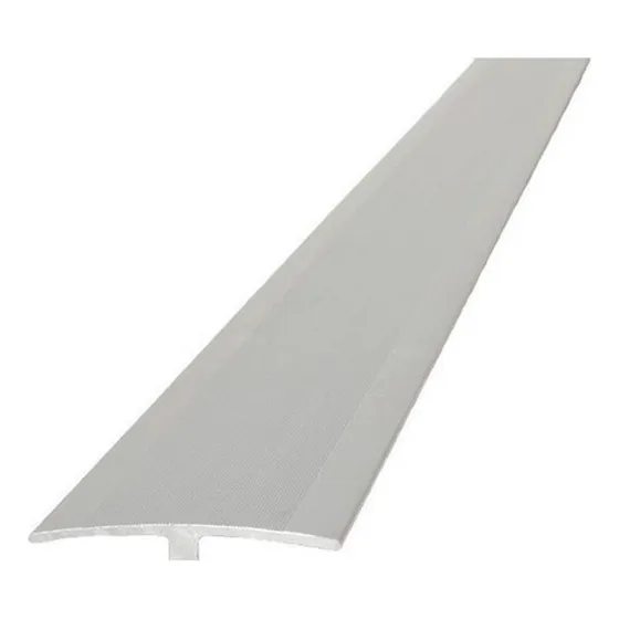 Perfil T O Junta De Aluminio 2,7mts Para Piso Vinilico