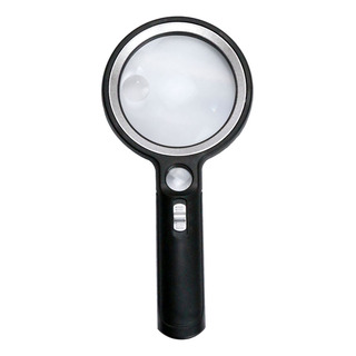 Lupa Portatil De 90mm 5x 13x 20x Con Luz Led Uv Lupa Portatil De 90mm 5x 13x 20x Con Luz Led Uv