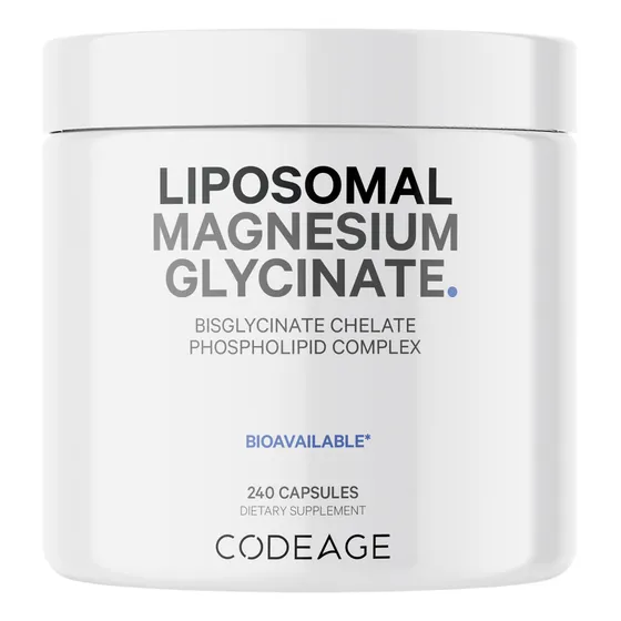 Suplemento De Glicinato De Magnesio Liposomal Codeage, 2 Mes