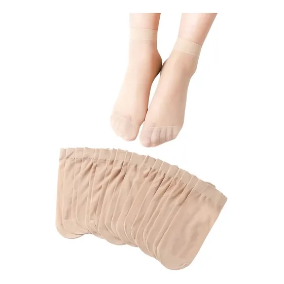 Tobimedias Transparentes Calcetines Para Mujer Unitalla