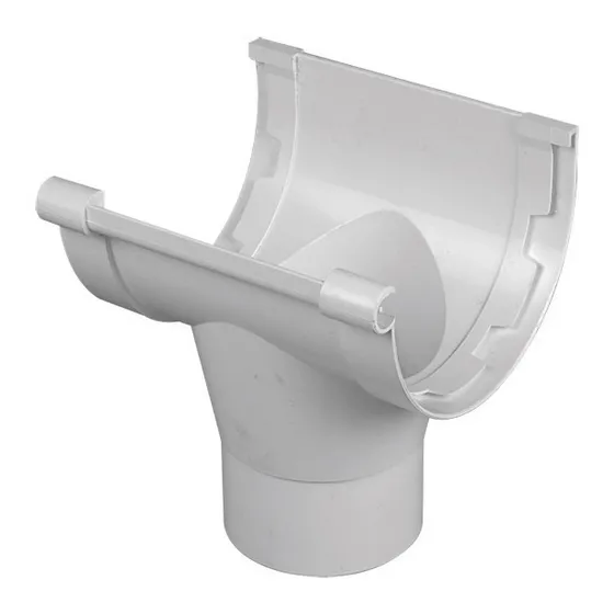 Embudo De Canal Pluvial Salida 100mm Ancho 150mm En Pvc