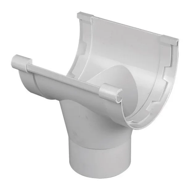 Embudo De Canal Pluvial Salida 100mm Ancho 150mm En Pvc