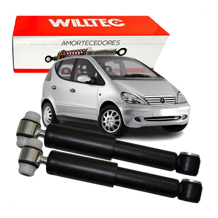 Par Amortecedor Traseiro Mercedes Benz Classe A 1997 A 2004 Par Amortecedor Traseiro Mercedes Benz Classe A 1997 A 2004