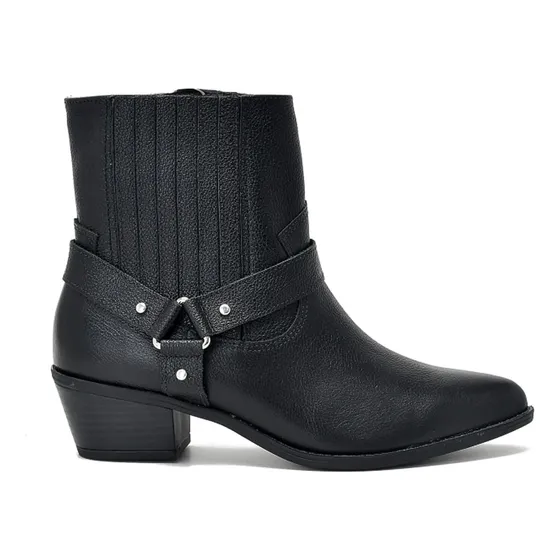 Bota Casual De Cuero Via Marte Amora