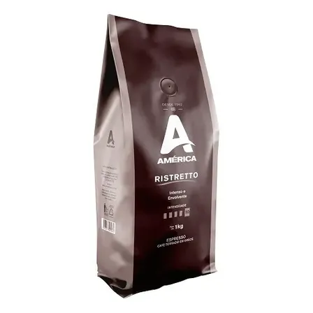 Café Torrado Em Grão América Ristretto 1kg