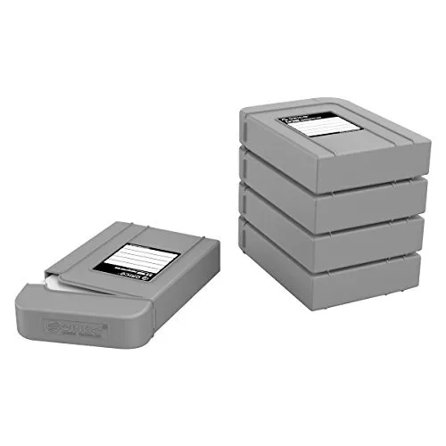 [5pack-gray] Orico De 3,5 Pulgadas De Disco Duro De La Caja