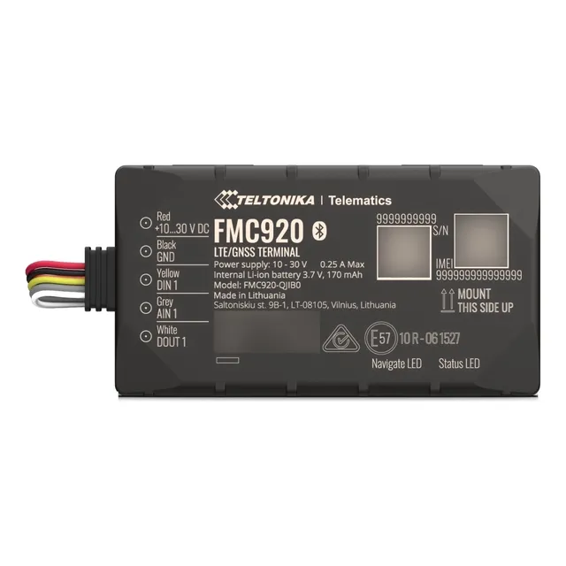 Teltonika Fmc920 4g Gps Vehicular Gsm/gprs Sms Tracking