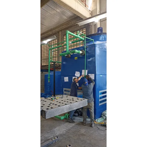 Torre De Enfriamiento De Agua  Marca Sulzer