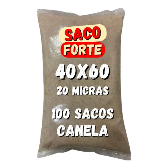 Sacos Para Areia Pedra Entulho 40x60 20 Micras
