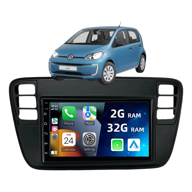 Radio Pantalla Multimedia Para Vw Up Instalada Con Camara