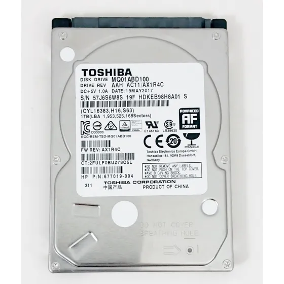 Disco Duro Seagate 1 Tera Sata 2.5 5400rpm 8mg Laptop Nuevos