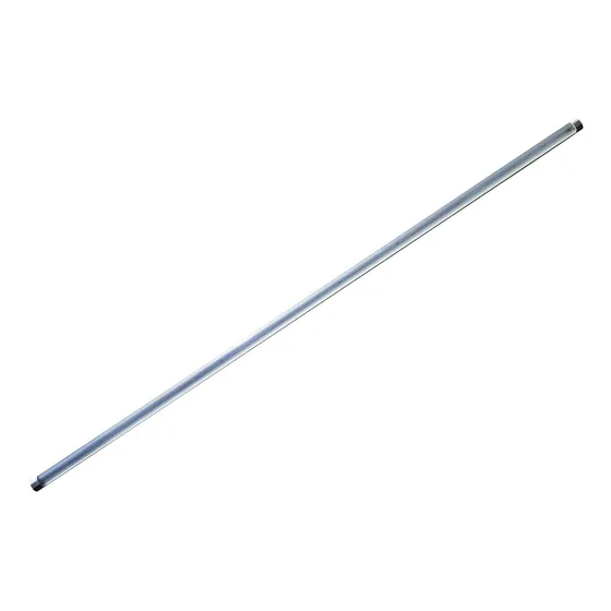 10 Pack Regleta Led Tubo Lampara 115cm 20w Con Accesorios Color Mica Transparente, Luz Blanco Frio 6500k