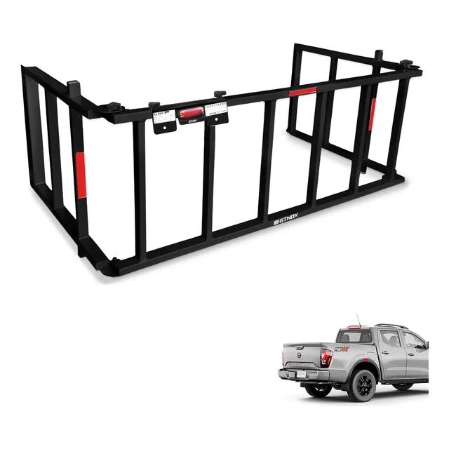 Extensor De Caçamba Edr Frontier 2023 Divisor Rampa Preto