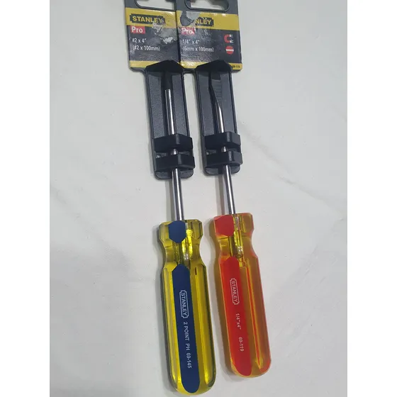 Destornilladores Marca Stanley.