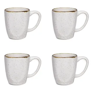 Jogo Com 4 Canecas De 380ml Em Porcelana Ryo Maresia Oxford Jogo Com 4 Canecas De 380ml Em Porcelana Ryo Maresia Oxford
