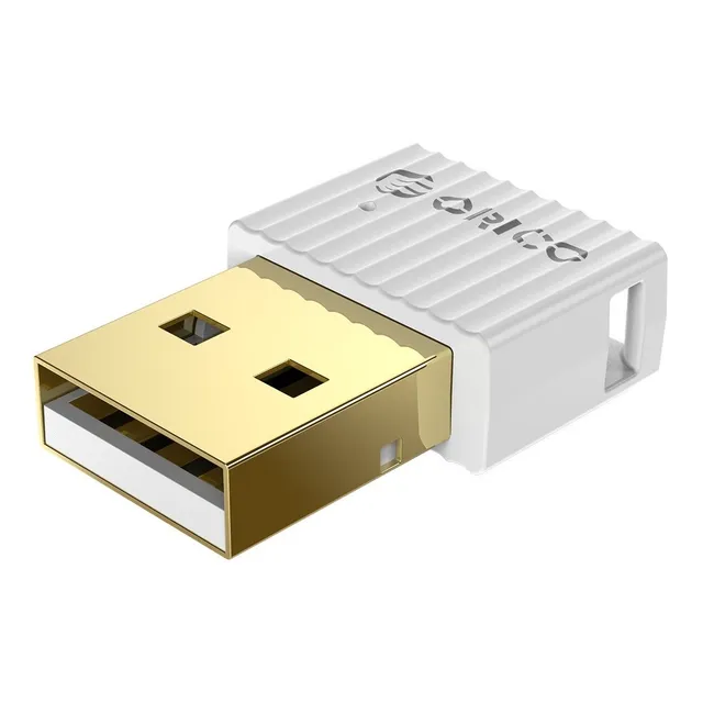 Adaptador USB Bluetooth 5.0 inalámbrico Orico, blanco